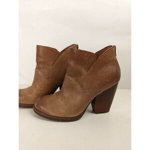 Kork ease Castaneda Brown tan leather booties size 6M